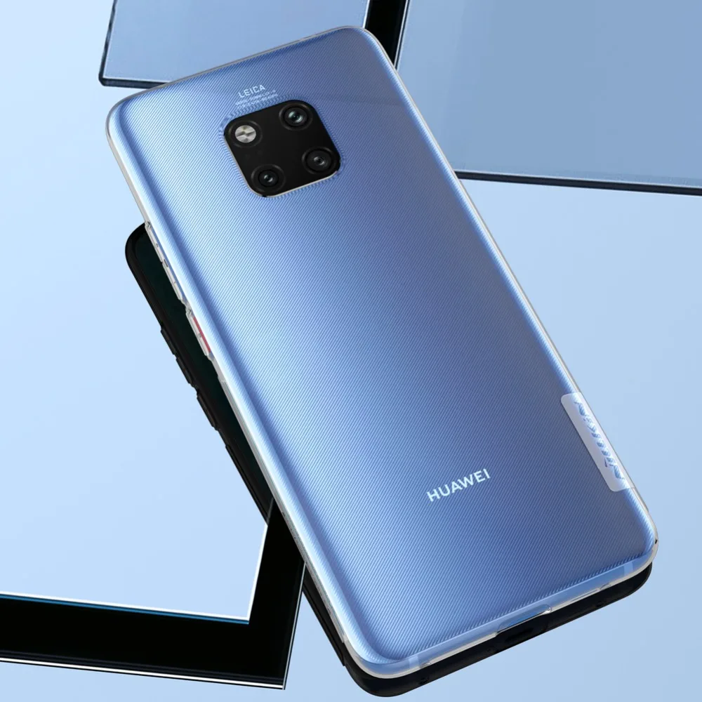 Tpu чехол для huawei mate 20 pro NILLKIN натуральный прозрачный TPU Ультратонкий чехол для huawei mate 20 pro мягкий чехол-накладка