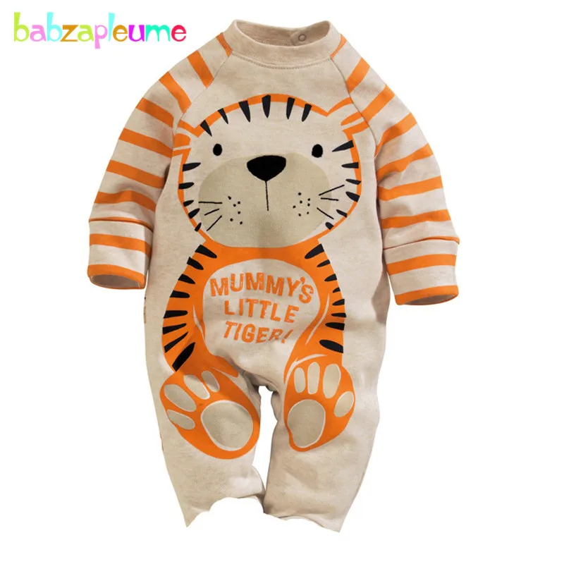 Одежда для младенцев 0 18 месяцев/весна осень комбинезоны мальчиков и девочек