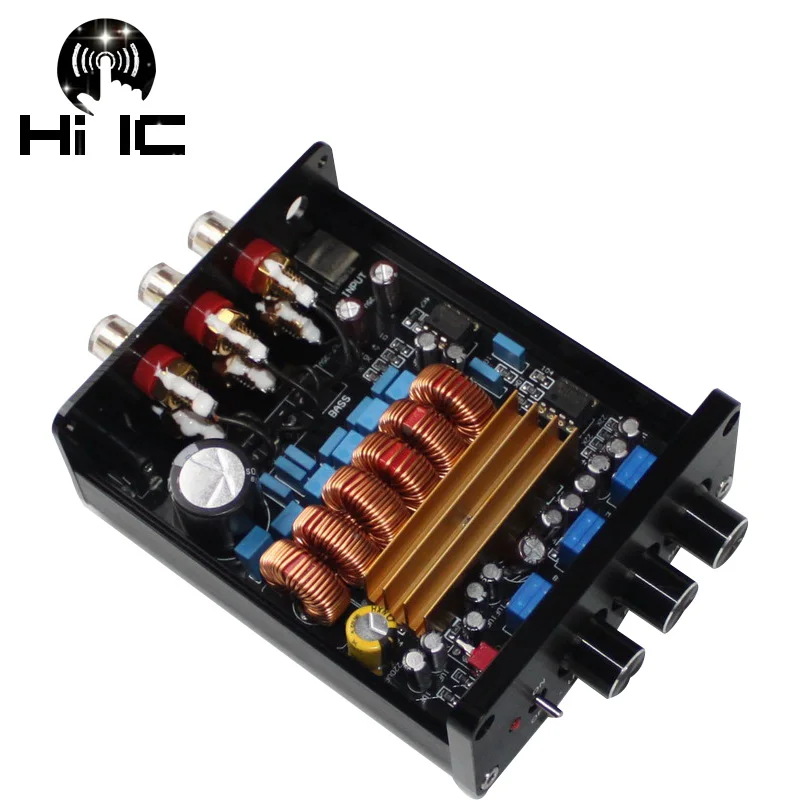 Цифровой усилитель TPA3116 HIFI класса D 2 1 аудио мини NE5532 сабвуфера мощности динамик