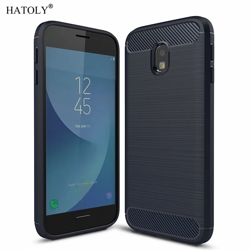HATOLY чехол для Samsung Galaxy J5 2017 мягкий ТПУ Матовый прочный силиконовый телефона J530F/DS