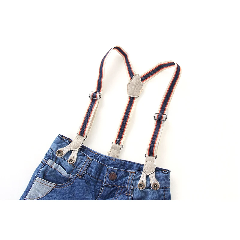 Новые детские джинсовые шорты Летний Стиль Одежда для мальчиков в Корейском