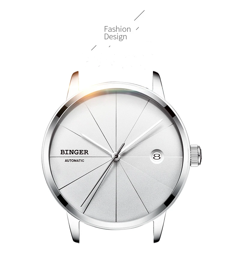 Switzerland BINGER Мужские механические часы Seiko с автоматическим перемещением Мужские t полностью черные часы с сетчатым ремешком из нержавеющей стали relogio
