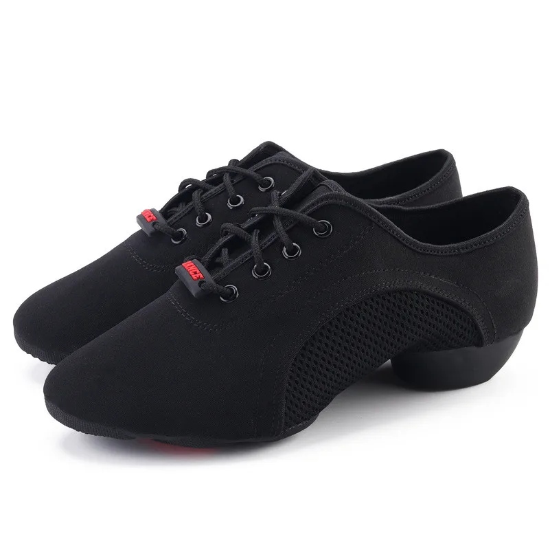 Bottom Latin Teacher Shoes Men Canvas Sports Neutral Dance Shoes Woman Oxfords Cloth Latin Dance Sneakers Oxford Shoes Big Size