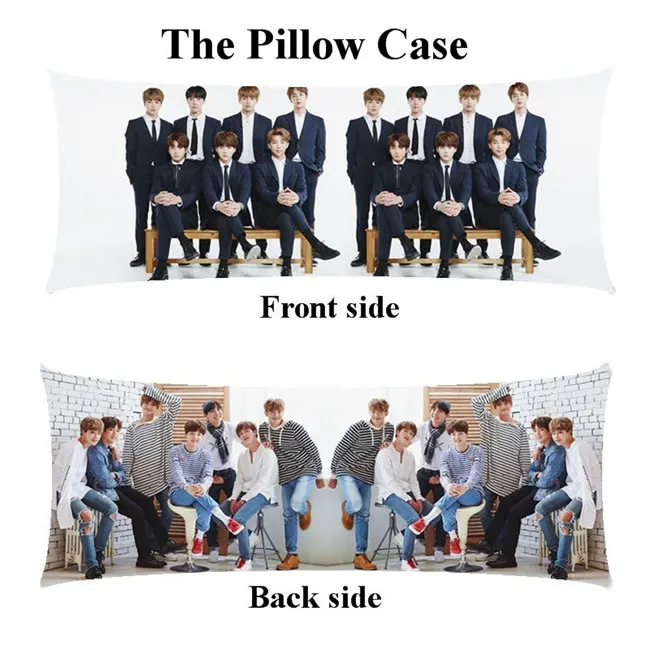 pillowcase Kpop V Bangtan мальчики обнимающие длинные наволочки Ким Тхэ хюнг домашний Наволочка на заказ - Цвет: pillowcase