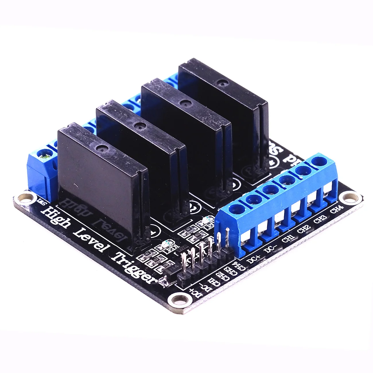 Новинка 5 V 4 канала SSR G3MB 202P твердотельные реле Модуль высокого уровня ССР AVR DSP|relay