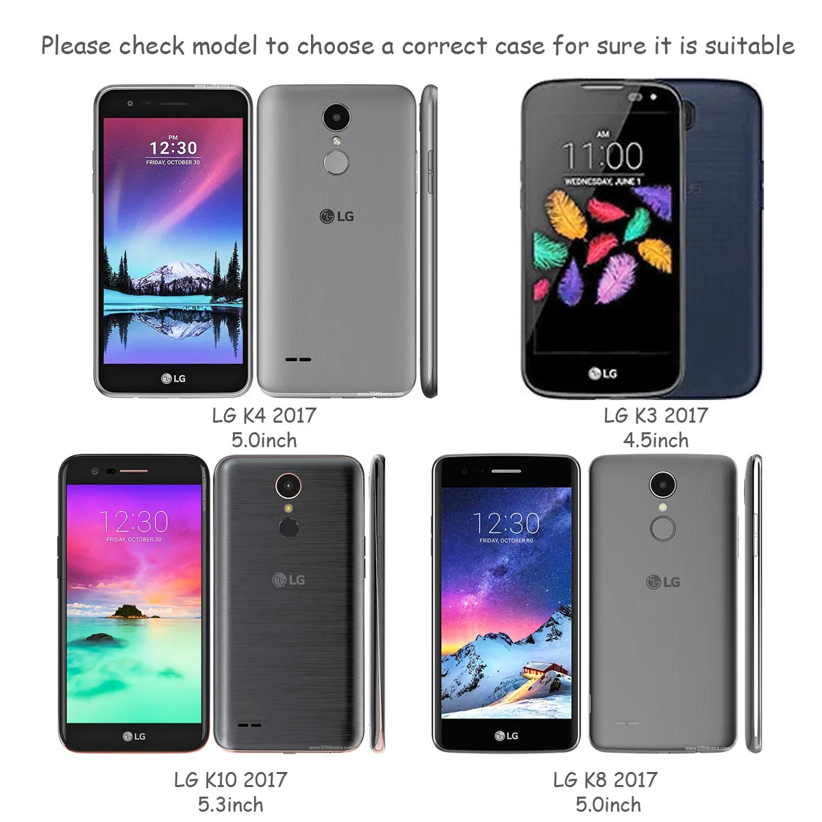 Для LG 2017 K8 K10 чехол кристально силиконовый прозрачный защитный резиновая сумка