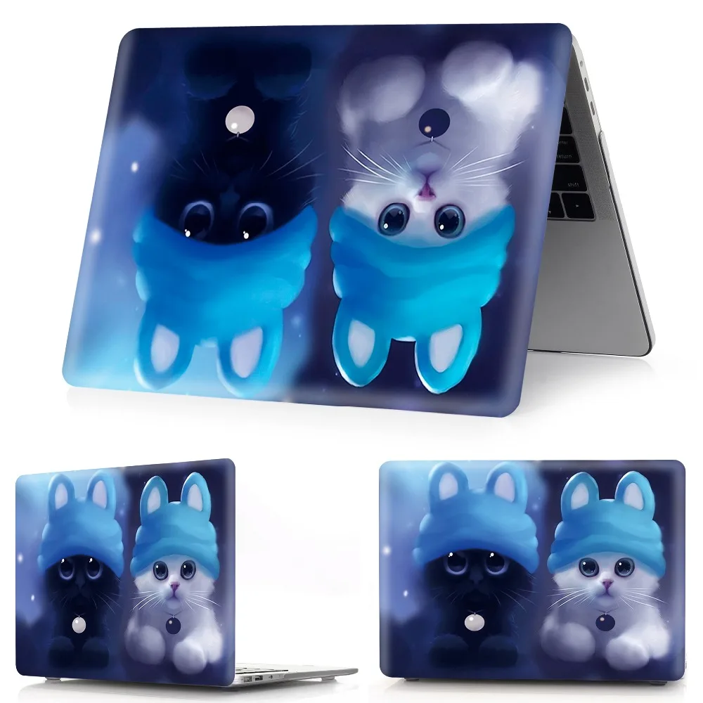 Новый чехол для ноутбука Apple MacBook Air Pro Retina 11 12 13 15 3 4 дюйма с сенсорной панелью ID +