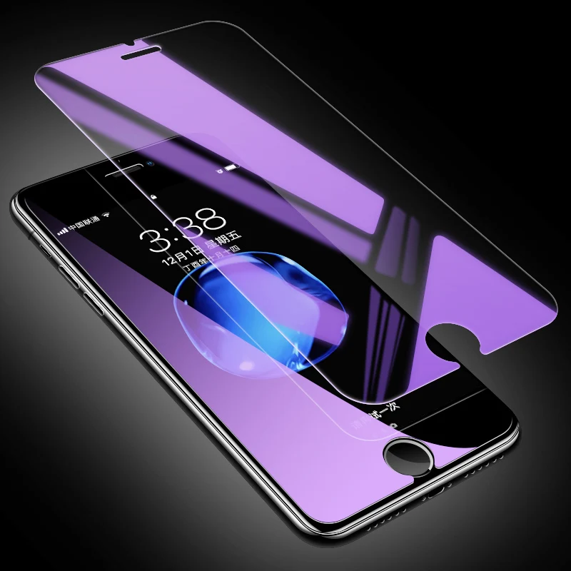 Закаленное стекло SmartDevil для iPhone X 6 6s Защита экрана Apple 7 8 Plus защита от синего света