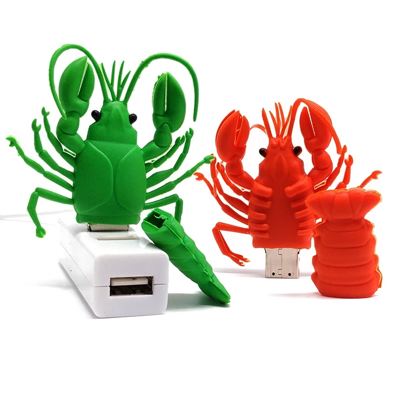 Usb флеш накопитель в виде креветки 4 64 Гб|USB флэш-накопители| |