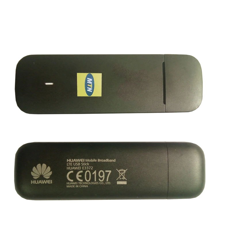 Оригинальный разблокированный USB-модем HUAWEI E3372h-153 150 Мбит/с 4G LTE с двойной антенной