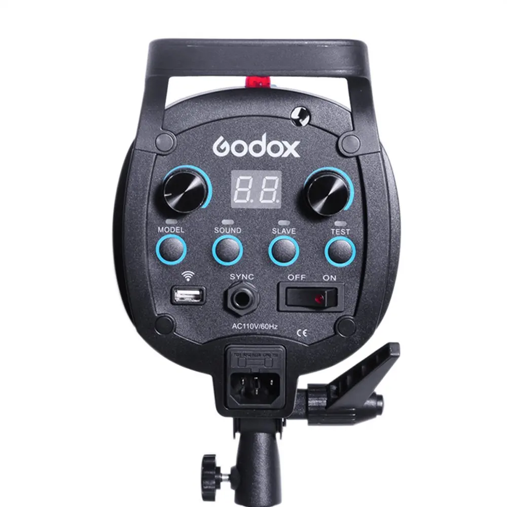 Студийная стробоскопическая вспышка Godox QS 400 400W 400WS с лампой 110 В|studio strobe|flash headstrobe