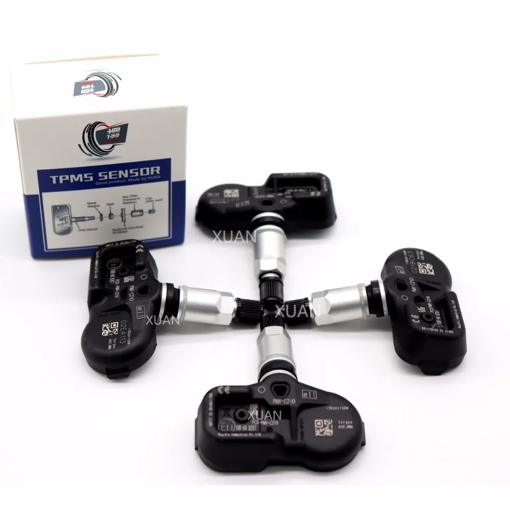 XUAN датчик давления в шинах TPMS датчик для Toyota RAV4 IV дизель Avensis Yaris Auris Lexus PMV-C210 433 МГц