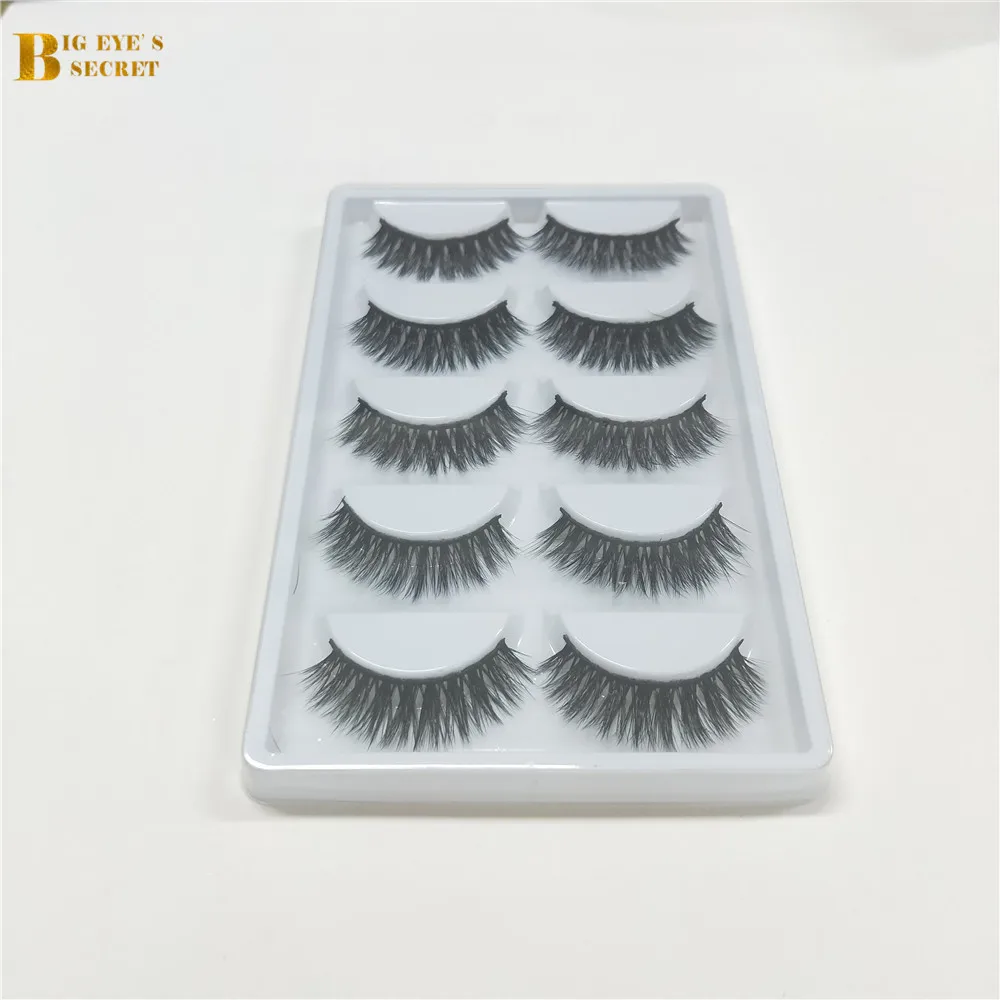 

Big Eye's Secret natural long eyelashes 3d mink lashes hand made makeup false synthetic false eyelashes strips 3d silk lashes