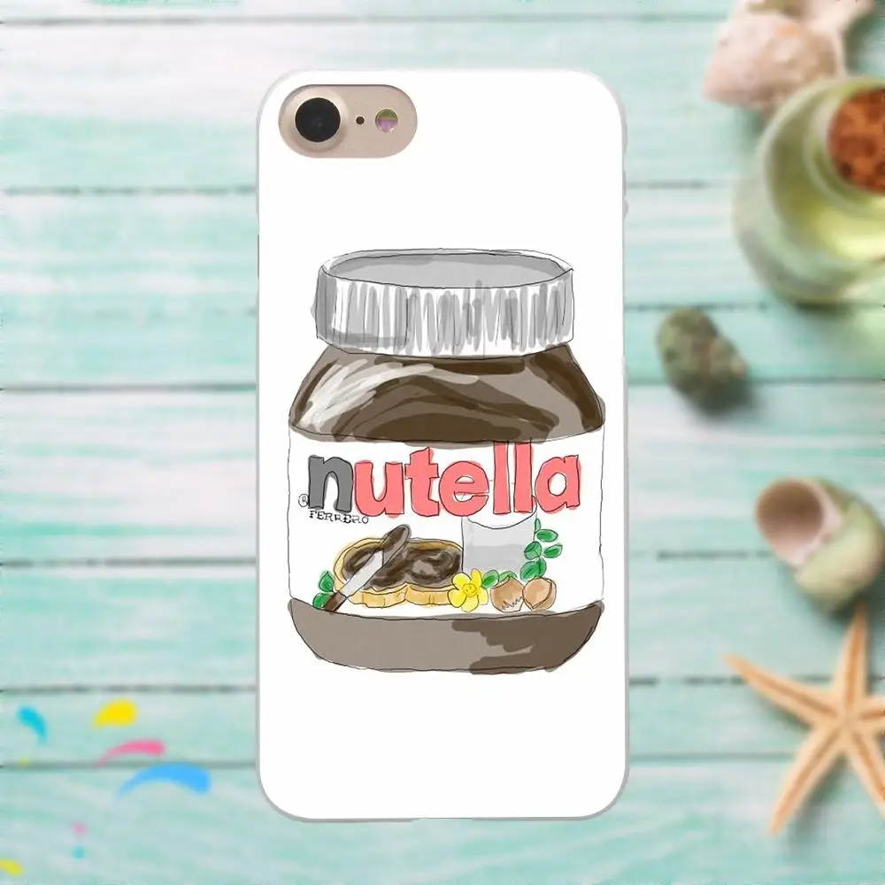 TPU Cell Phone Chocolate Food Tumblr Nutella Cute For Huawei G7 G8 Honor 5A 5C 5X 6 6X 7 8 V8 Mate 9 P7 P8 P9 P10 Lite Plus | Мобильные