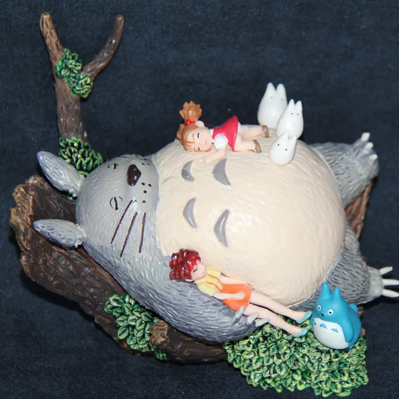 100% оригинальная японская аниме фигурка Хаяо Миядзаки Тоторо ПВХ экшн-фигурка