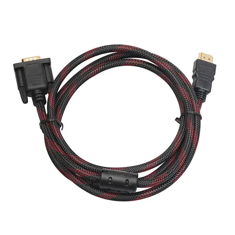 Кабель HDMI VGA 1 5 м кабель провод для настольного компьютера ноутбука планшета Full HD