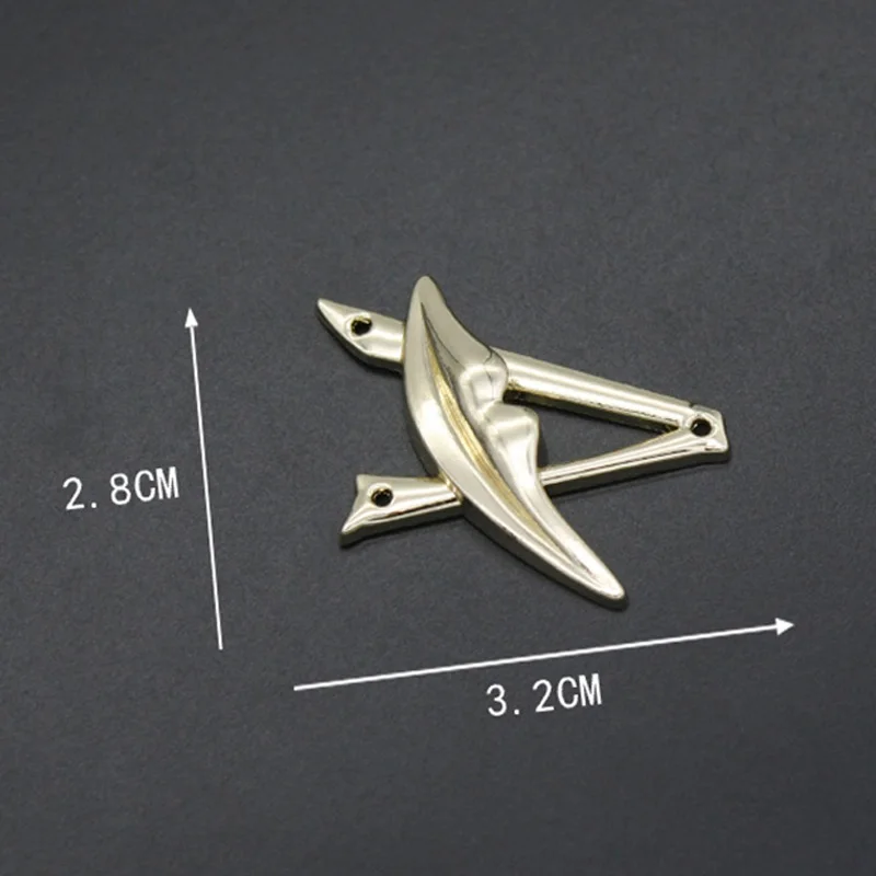 Торговая марка high brand garment alloy торговая значок для шитья одежды цвет 2 8*3 см