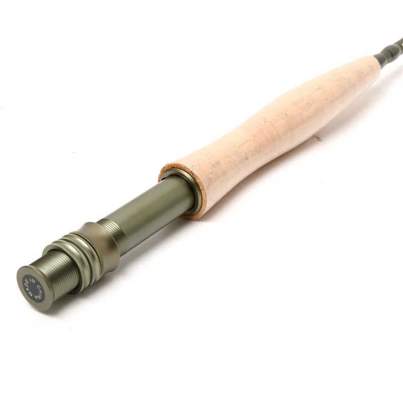 Maximumcatch БЫСТРОЕ ДЕЙСТВИЕ Новый SK Углеродного Волокна футов 6wt 4 шт. Fly Fishing Rod