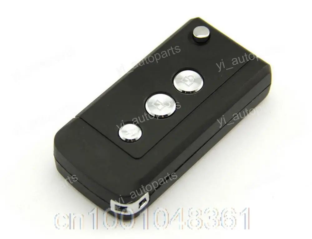 Переделывать Флип Складные Дистанционного Ключа Дело Shell Обложка Брелок Keyless Fit