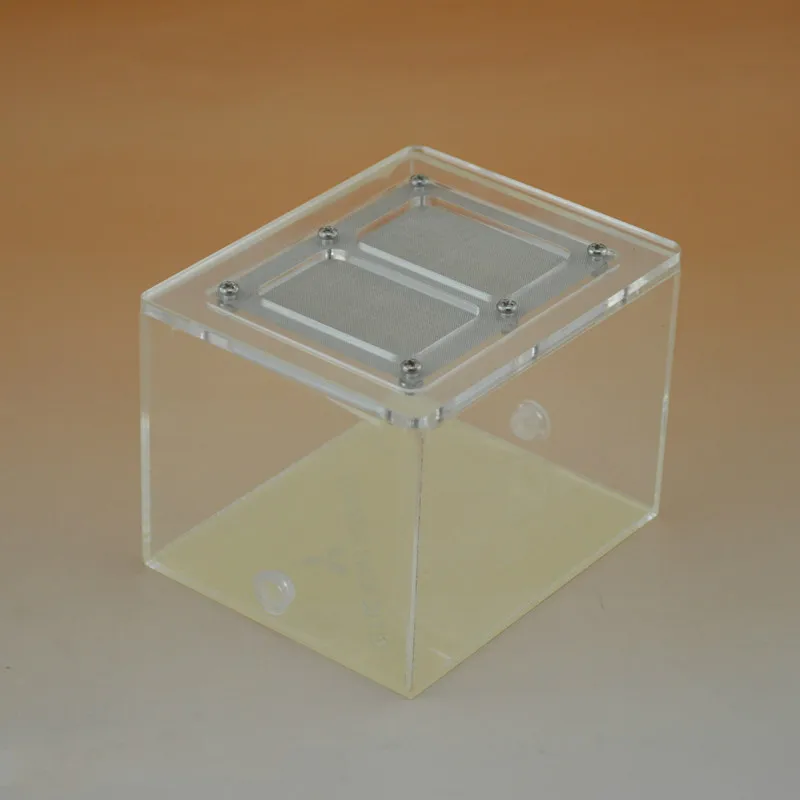

1PCS Acrylic with mesh cover Feeding box Expansion box Kun crawler box Ming box