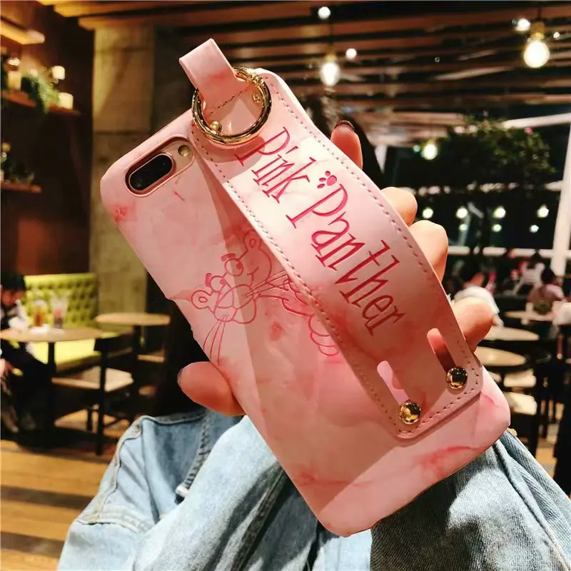 Case Skin For OPPO R15 R11 S Plus R9 A59 A73 A77 A79 A83 Pink Panther Fashion Shell Fundas Coque |