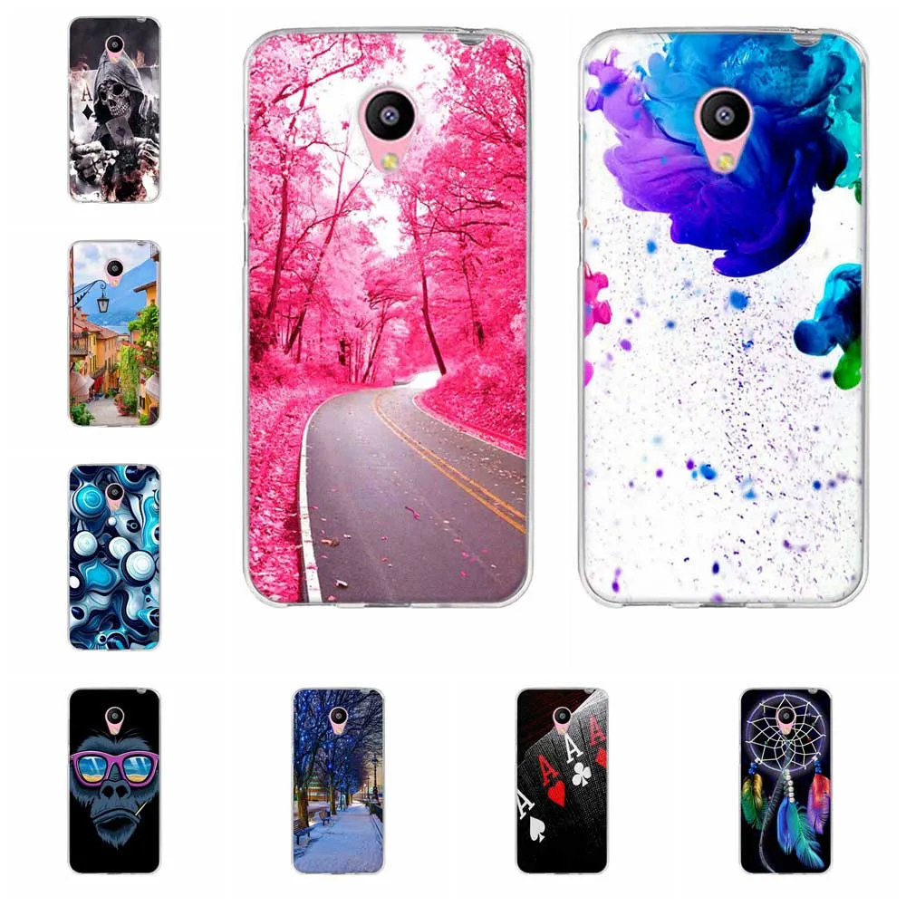 Luxury Back Cover Case for Meizu M2 Meiblue2 Meilan 2 Phone Silicone Bags Capa Funda mini |