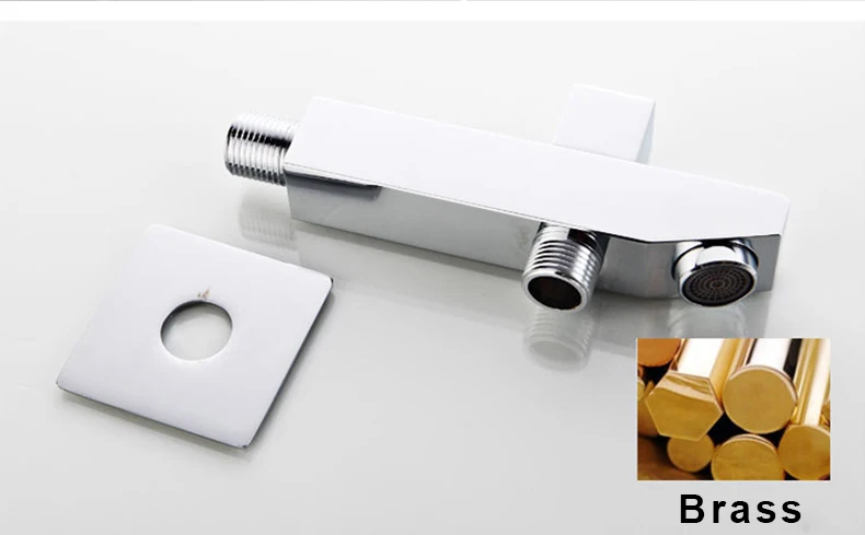 Латунный носик для душа, водопроводный кран для ванны, кран для душа, 180 градусов, складные смесители для душа, носик, наполнитель для ванной комнаты, смеситель для раковины, хромированный душ