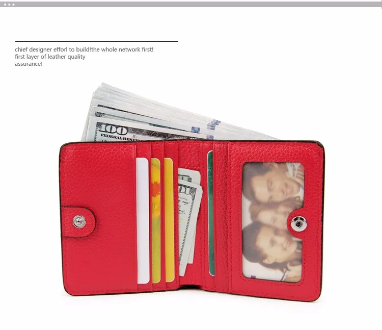 Женский RFID блокирующий кожаный кошелек дизайнерский женский Portomonee маленький кошелек для монет качественный Тонкий Карманный Кошелек держатель для карт