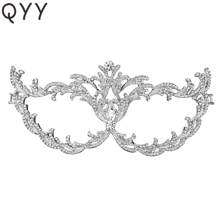 Женские маскарадный костюм королевы QYY роскошные вечерние маски принцессы с