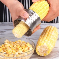 creative kitchen gadget corn planer thresher kitchen accessories tool stainless steel vegetable peeler