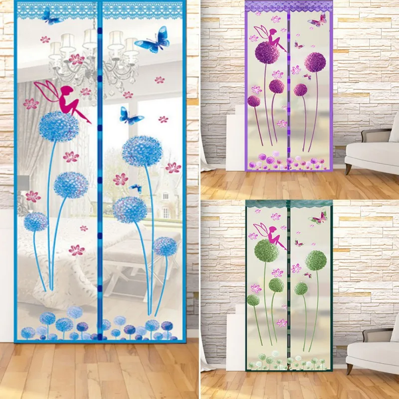 

Prevent anti Mosquito Screen Encryption Magnet Moskito Net Curtains Cloth Door curtain Screen Magnet Moustiquaire Gate