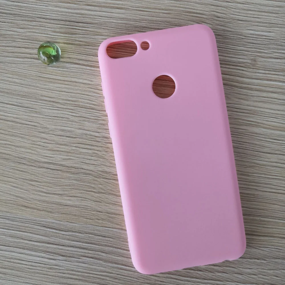 Чехол для Huawei P smart 5 65 дюймов Матовый Бампер / Enjoy 7S мягкий силиконовый чехол из ТПУ