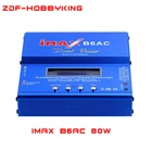 IMAX B6 AC 80 Вт B6AC Lipo NiMH 3S4S5S RC зарядное устройство для балансировки аккумулятора + EU US AU UK штепсельная вилка, провод питания