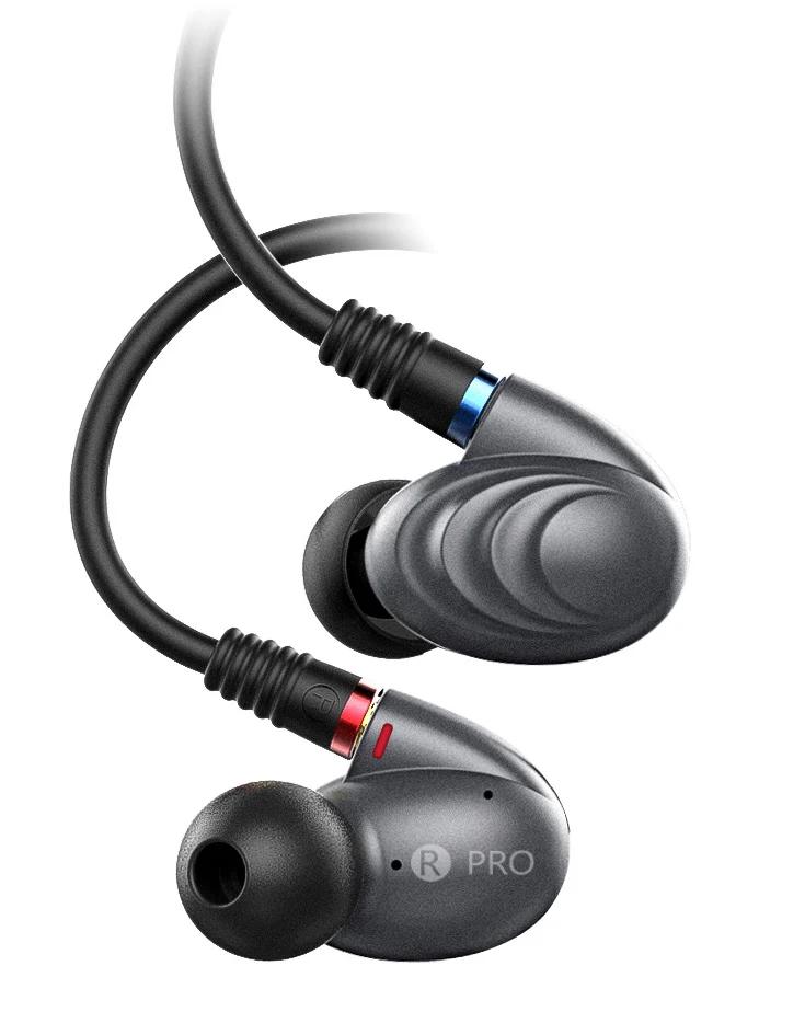 FiiO F9 Pro Triple Pilote Hybride наушники-вкладыши 1 synamic и 2 сбалансированных арматурных драйвера титанового цвета