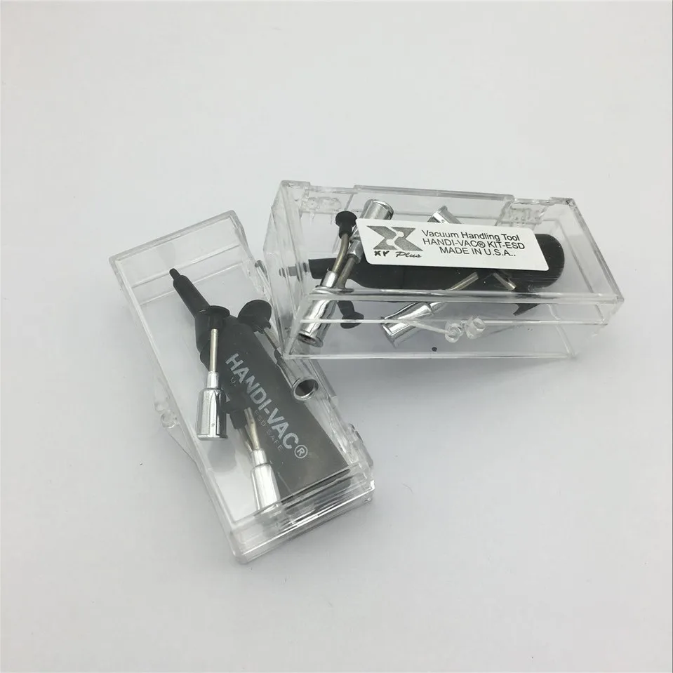 Антистатический мини SMT/ SMD IC чип BGA вакуумный насос с ручкой + 4 разных нозеля