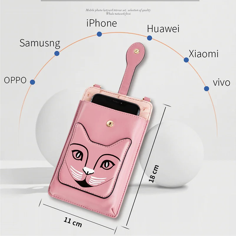 Musubo женская сумка для телефона чехлы Lg Samsung Galaxy S10 Note кожаные сумки через плечо