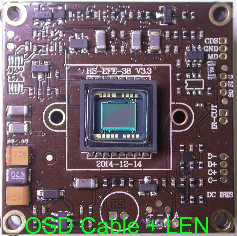 Effio-е 1/3 &quotSony super had ccd ii (TM) icx810/811 и cxd4140 чипсет 700TVL модуль камеры видеонаблюдения