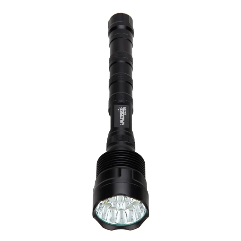 Barato Linterna LED Ultrabrillante De Alta Potencia, Luz Táctica De 3000LM, 15x XM-L T6, Para Caza, Senderismo Y Camping, 18650/26650