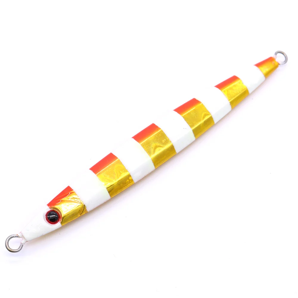 

CASTFUN Artificial Bait Vertical Jigging Fishing Lure Metal Jig Slow Jig Lead Jigging Lure Baits 1pc 100G 160G 200G