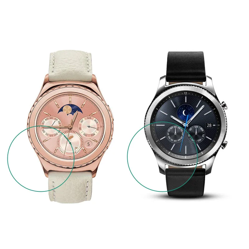 Ультрапрозрачная защитная пленка из закаленного стекла для Samsung Gear S2 S3 Classic/Frontier
