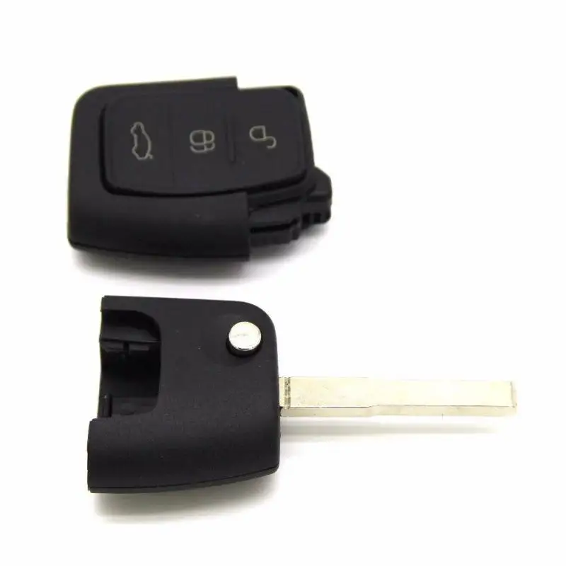 New HOT Key Shell Three-Button Folding Remote Case For And Button Pad Textured Precision Stitched Without Gaps | Автомобили и