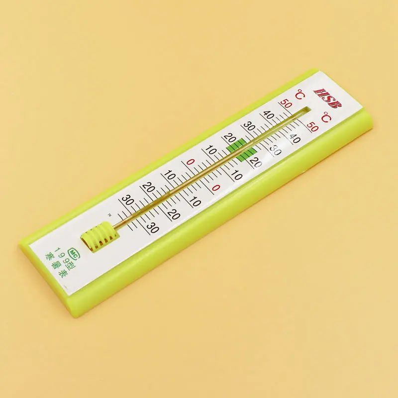 Термометр (20 шт./лот) модель 199 стеклянный измеритель температуры Красный