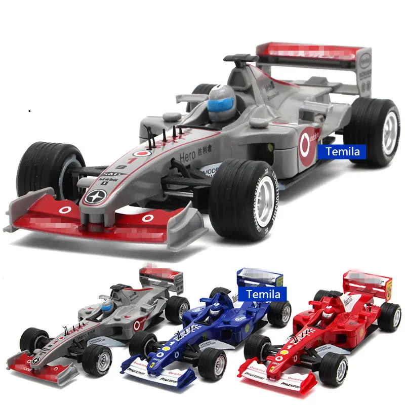 

[Funny] 19cm Electronic Sound and Light F1 racing car Alloy model toy collection model kids child gift