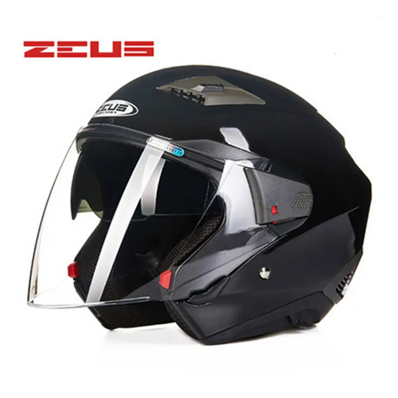 ZEUS 611E мотоциклетный шлем с открытым лицом защитное снаряжение внутренним и
