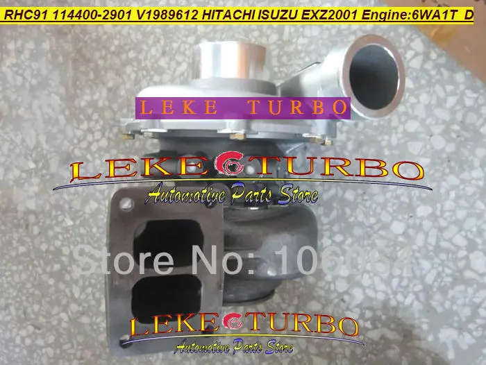 RHC91 114400 2901 V1989612 1144002901 Турбокомпрессор для HITACHI EXZ2001 ISUZU 6WA1T 6WA1 T LEKE|turbocharger|hitachiturbocharger