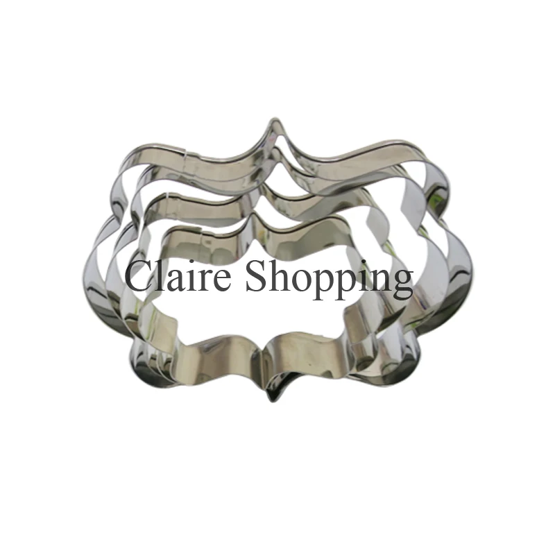 4 шт. рама из нержавеющей стали нержавеющая сталь фондана печенья черенок форма