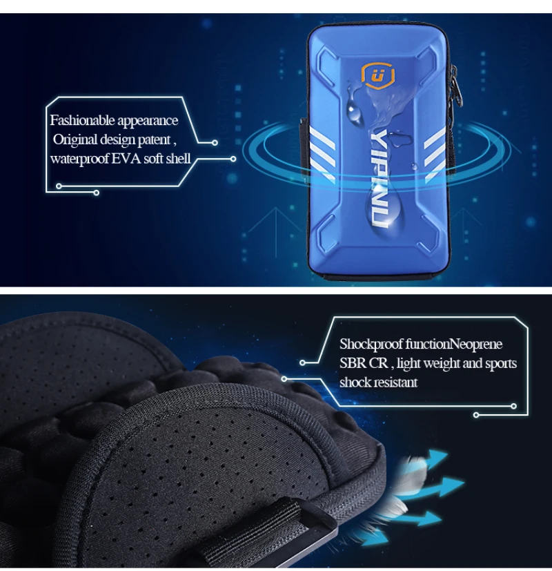 Спортивная нарукавная повязка для мобильного смартфона большого размера