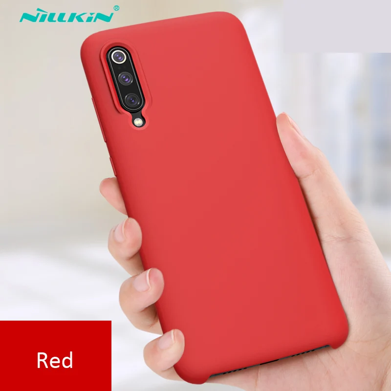 Nillkin жидкий силикон чехол Для Сяо mi 9 Pro mi 9 Explorer исследовать Мягкий гель Резина