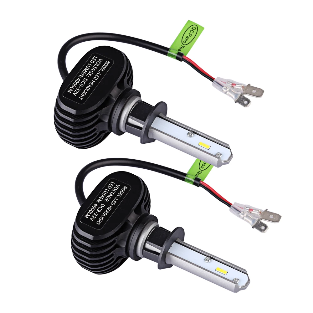 2 шт. авто Led H7 фара 9005 9006 HB3 HB4 головная лампа H4 Hi Lo автомобильная 6500K CSP чип 50 Вт 8000lm