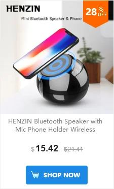 Мини портативный Bluetooth динамик круглый беспроводной громкий динамик стерео с микрофоном светодиодный светильник TF AUX FM сабвуфер звуковая коробка или телефон